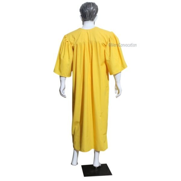 Yellow Matte Graduation Gown and Cap – Mera Convocation