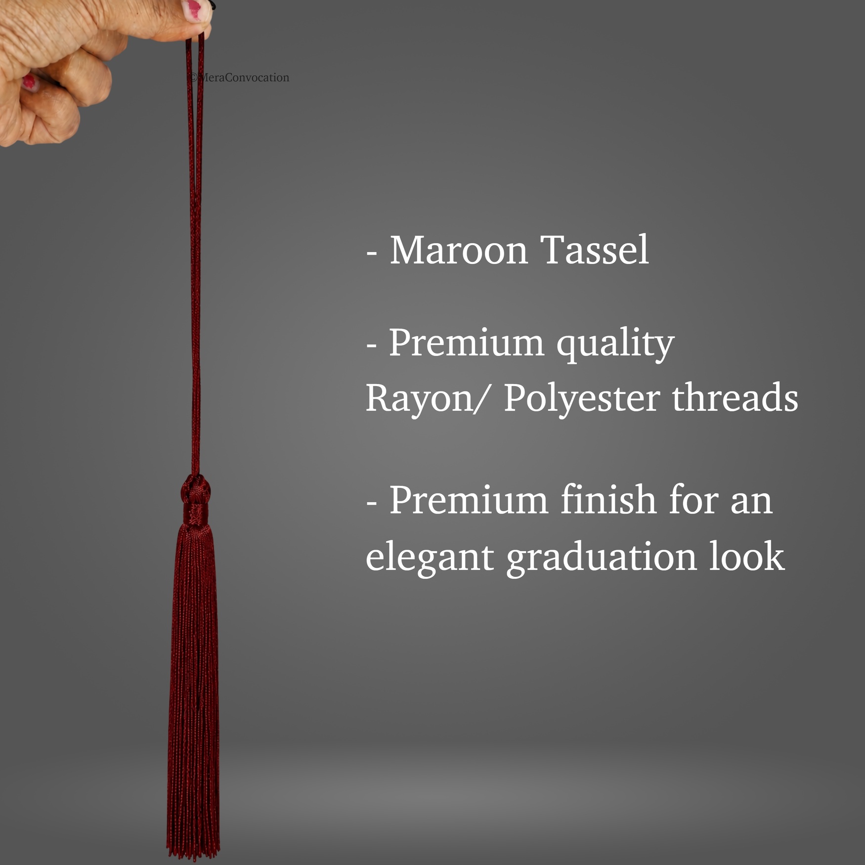 Maroon Graduation Tassel