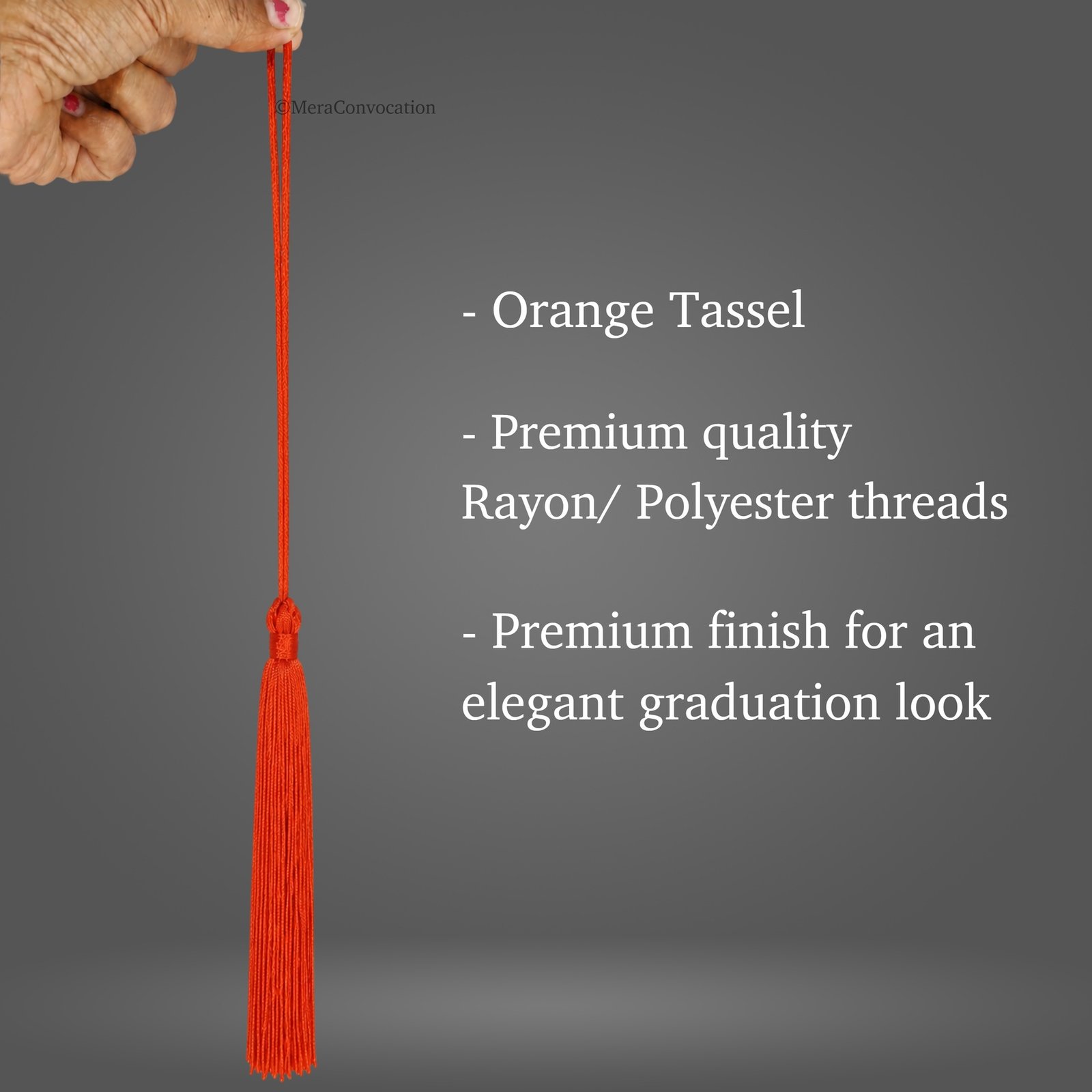 Orange Graduation Tassel ''Orange Graduation Tassel''>