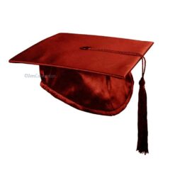 ''Red Shiny Graduation Cap''>