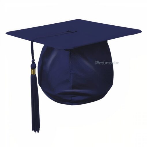 ''Navy Blue Nursery Kids Graduation Cap''>