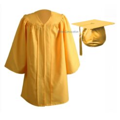 ''Yellow Nursery K''>ids Graduation Gown