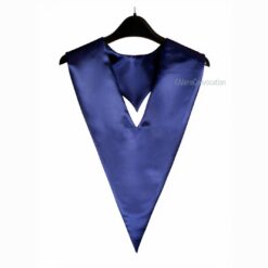 ''Navy Blue Graduation V Stole''>