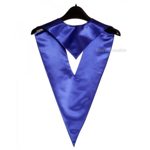 ''Royal Blue Graduation V Stole Back''>