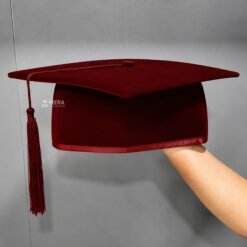 ''Maroon Premium Mortarboard Graduation Cap''>