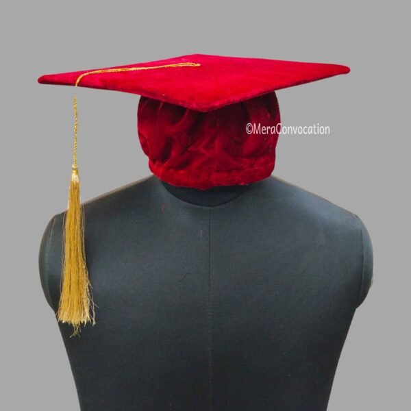 Maroon Premium Velvet Graduation Gown and Cap – Mera Convocation