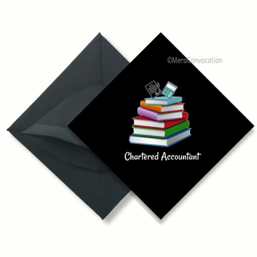 ''CA Book Grad Cap - Chartered Accountant''>