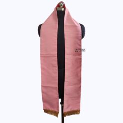 ''Baby Pink Traditional Cotton Convocation Stole''>