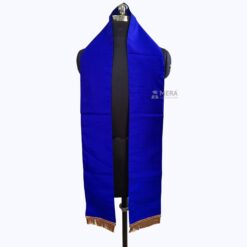 ''Royal Blue Traditional Cotton Convocation Stole''>