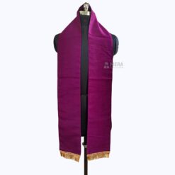 ''Wine Traditional Cotton Convocation Stole''>