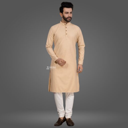 ''Mellow Buff Premium Cotton Kurta Pajama''>