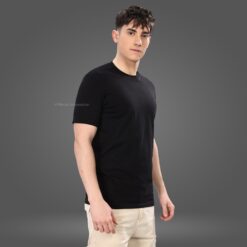 ''Black Crew Neck Tshirt''>