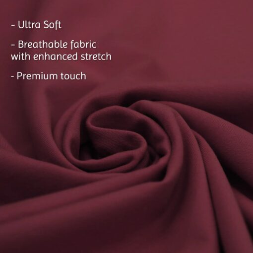 ''Burgundy Half Sleeve Tshirt''>