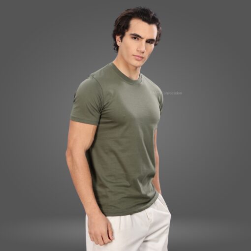 ''Classic Olive Green Tshirt''>