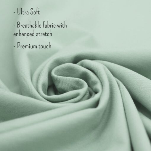 ''Pistachio Premium Cotton Fabric''>