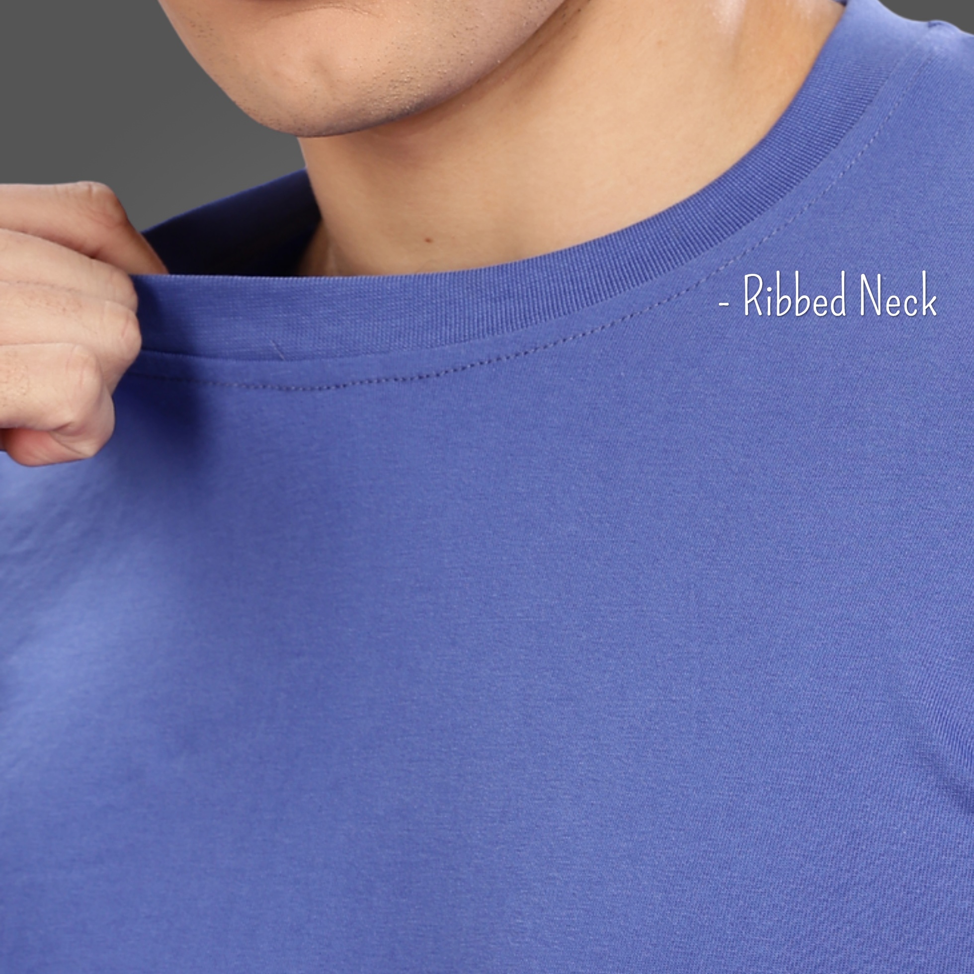 English Blue Full Sleeve Tshirt Rib ''English Blue Full Sleeve Tshirt Rib''>