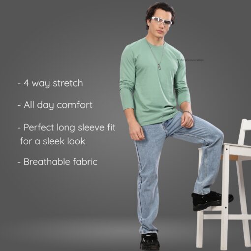 ''Pistachio Premium Full Sleeve Tshirt''>