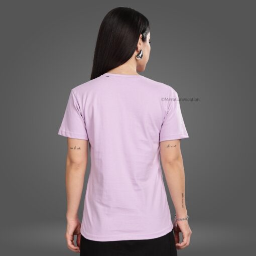 ''Thistle Purple Half Sleeve Women Tshirt''>
