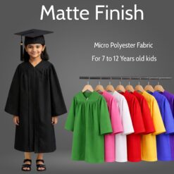Matte Primary Gowns