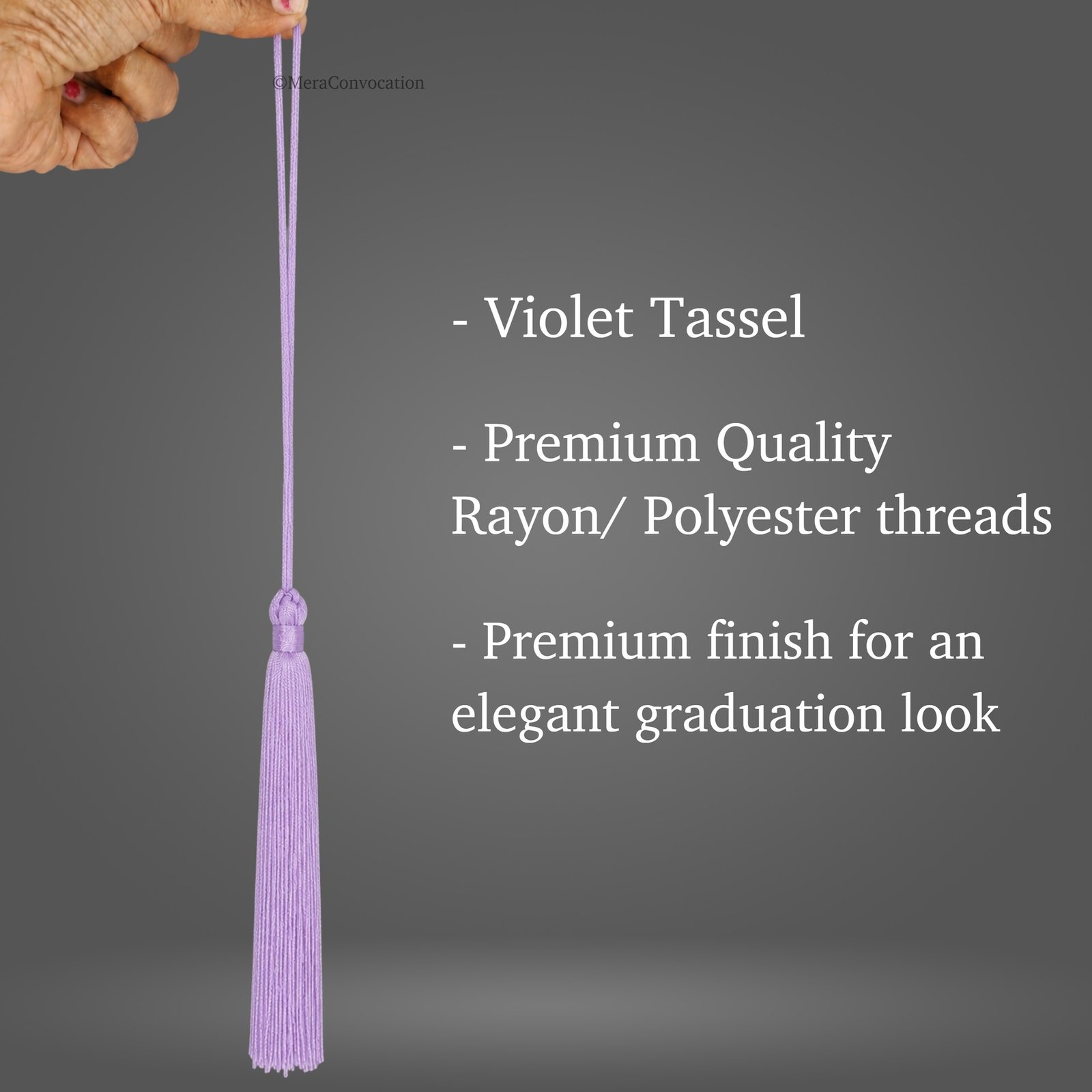 Violet Graduation Tassel ''Violet Graduation Tassel''>