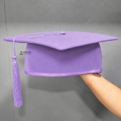 ''Violet Premium Mortarboard Graduation Cap''>